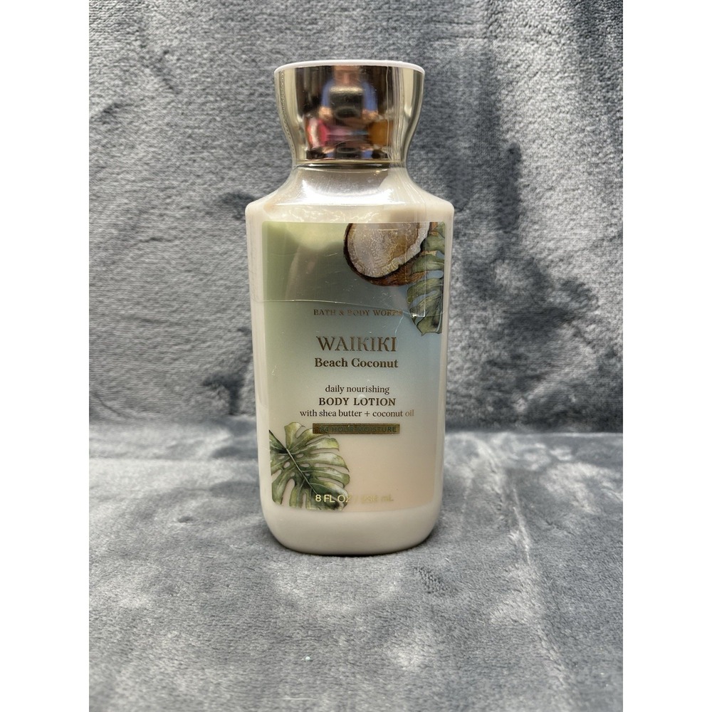 Bath & Body Works Body Lotion 18 oz - Waikiki Beach Coconut - NEW